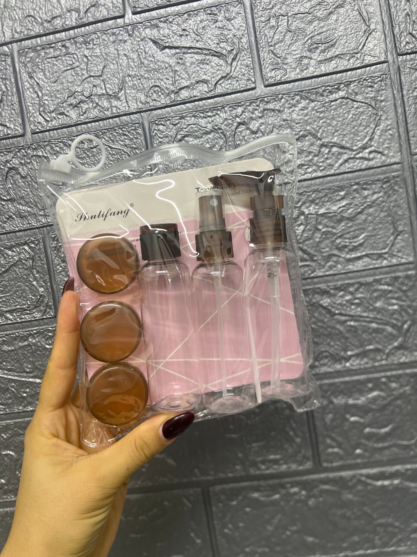 Shishe te vogla udhëtimi