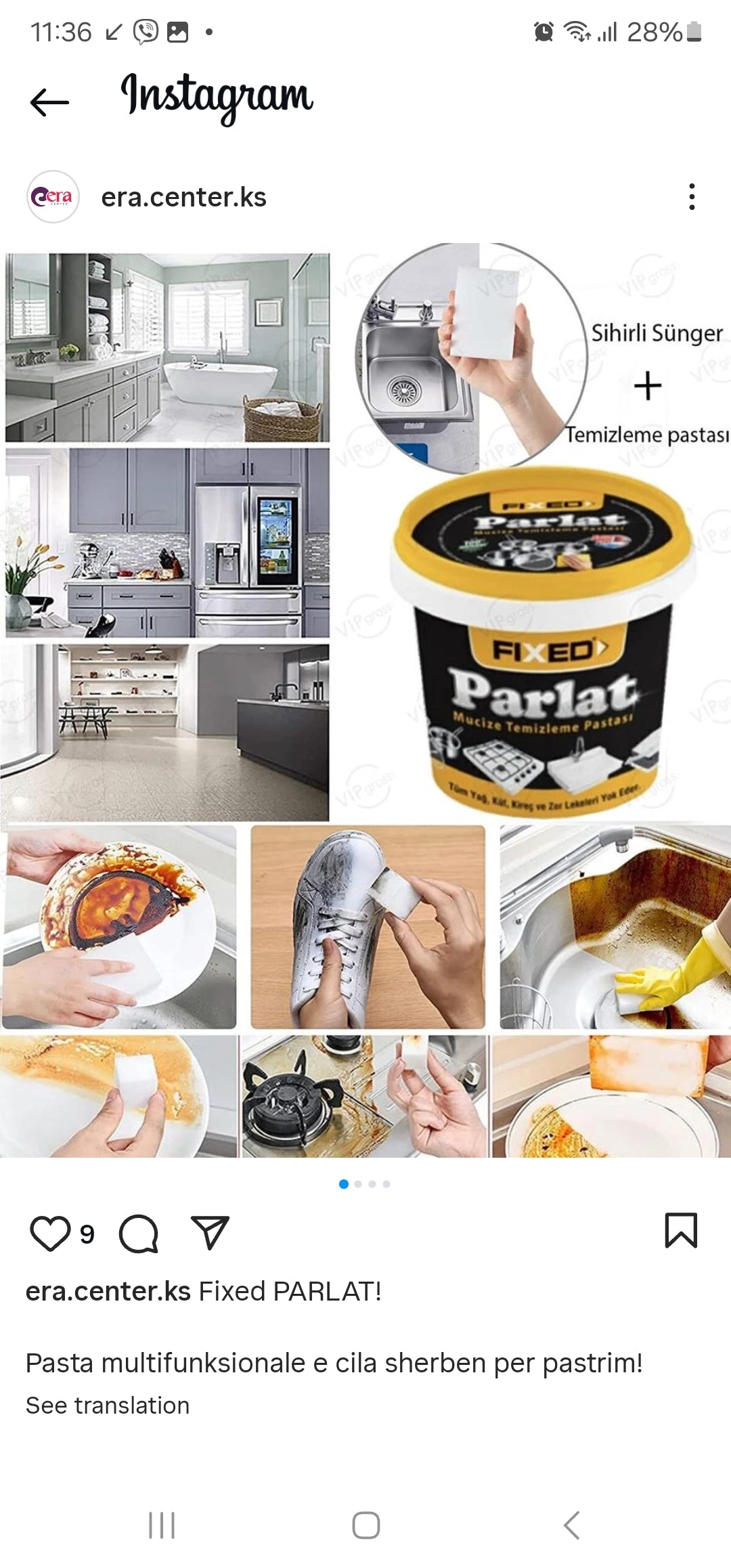 Paste pastrimi
