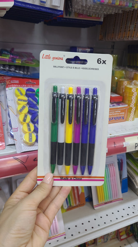 Set stilolaps 6 cop