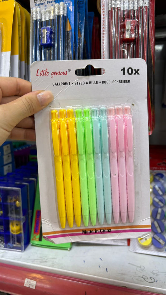 Set stilolapsa 10 cop