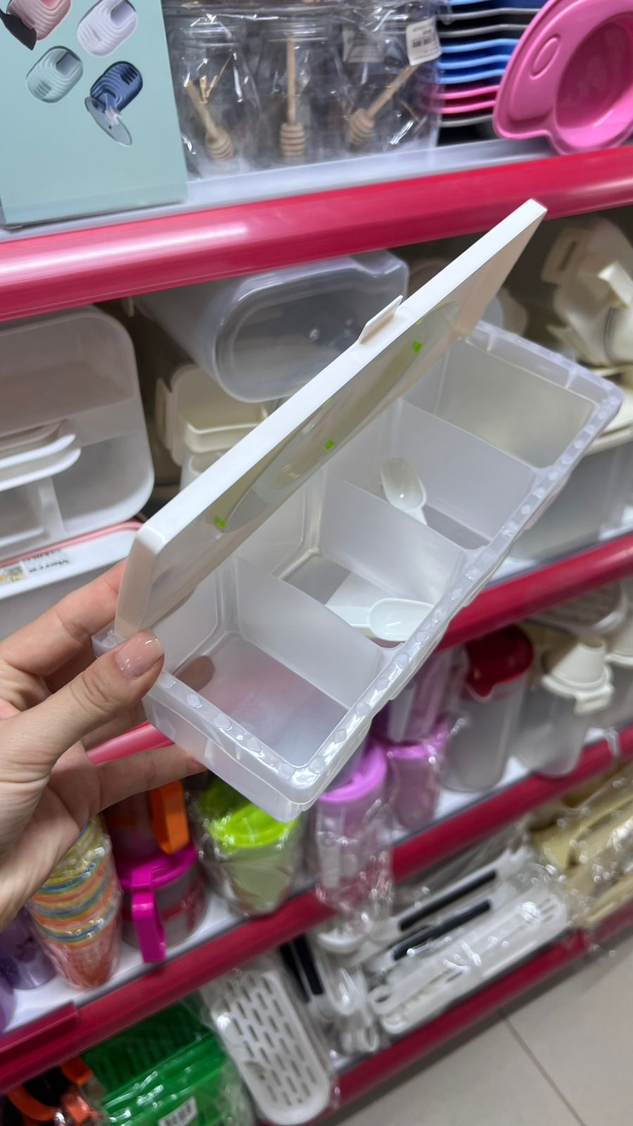 Organizuse plastike ushqimi