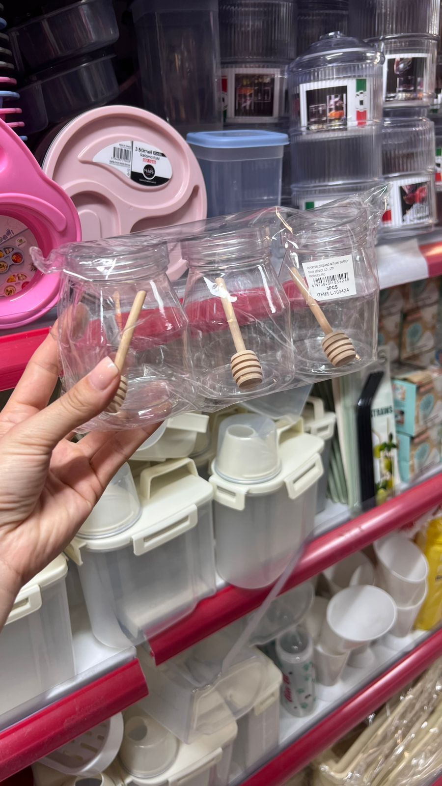 Set vazo plastike per mjalte